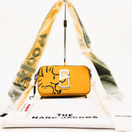 Unused Marc Jacobs Snoopy Woodstock Collaboration Snapshot Shoulder Bag