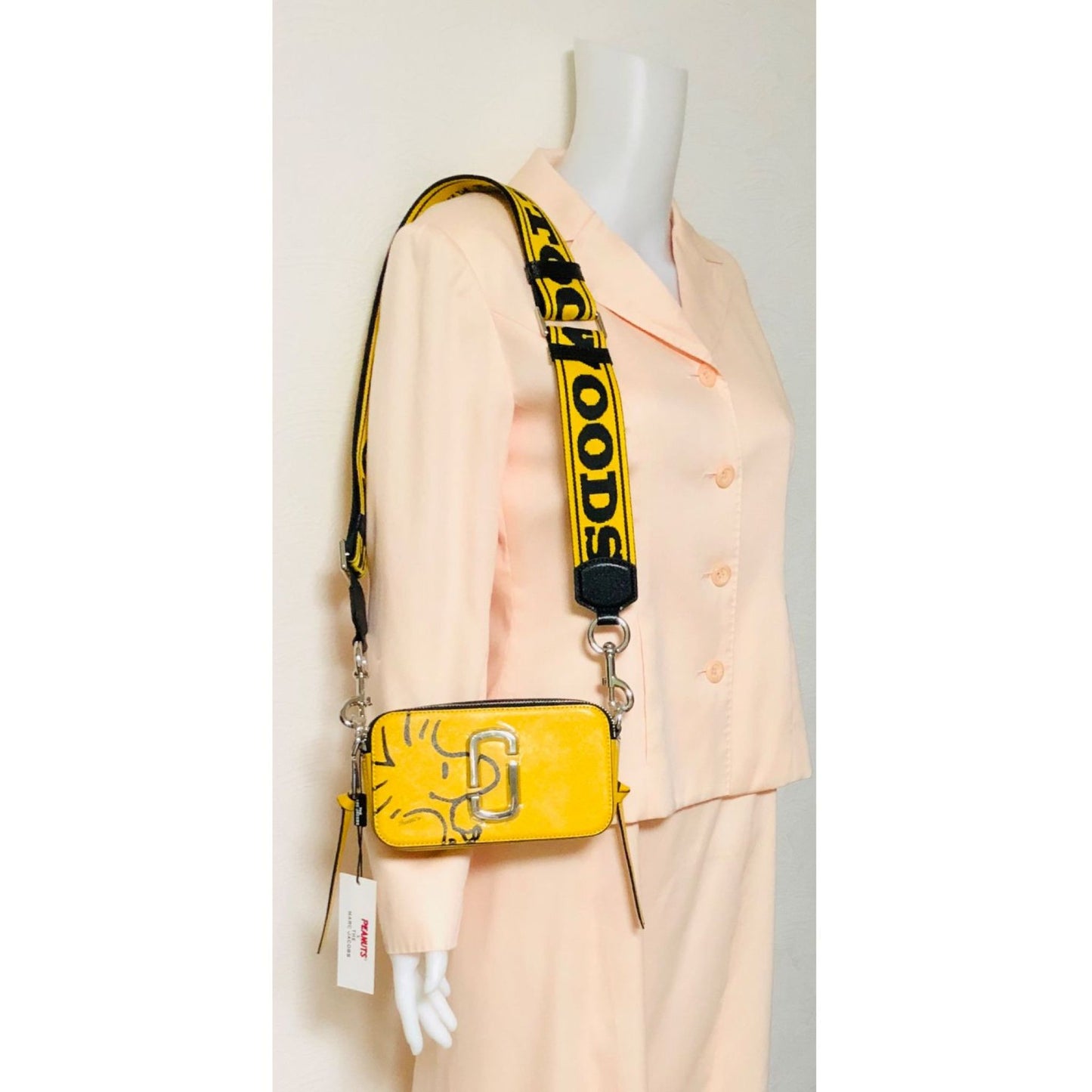 Unused Marc Jacobs Snoopy Woodstock Collaboration Snapshot Shoulder Bag
