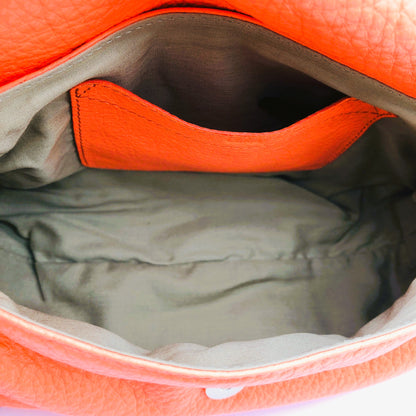Unused Chloe Lily 2way Crossbody Shoulder Bag Bright Orange
