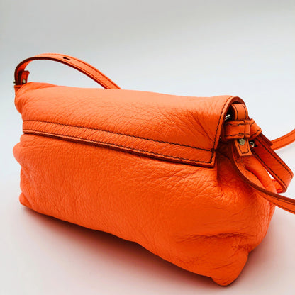 Unused Chloe Lily 2way Crossbody Shoulder Bag Bright Orange