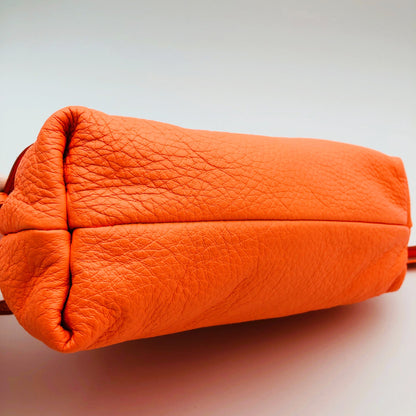 Unused Chloe Lily 2way Crossbody Shoulder Bag Bright Orange