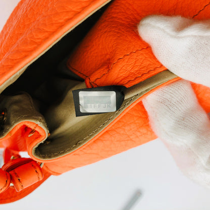 Unused Chloe Lily 2way Crossbody Shoulder Bag Bright Orange