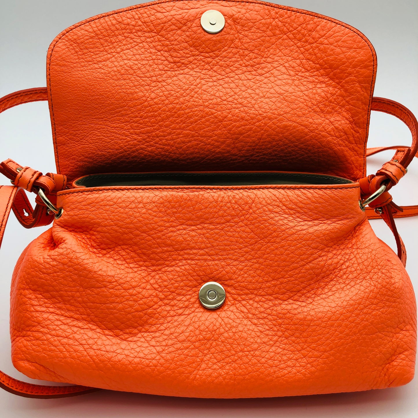Unused Chloe Lily 2way Crossbody Shoulder Bag Bright Orange