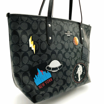 Unused Coach NASA Space Collaboration 29126 Monogram Signature Tote Bag