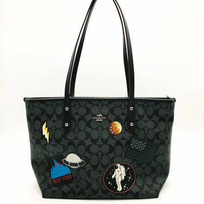 Unused Coach NASA Space Collaboration 29126 Monogram Signature Tote Bag